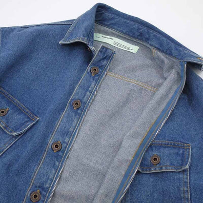 Off-White Denim Jacket Blue Size M F108