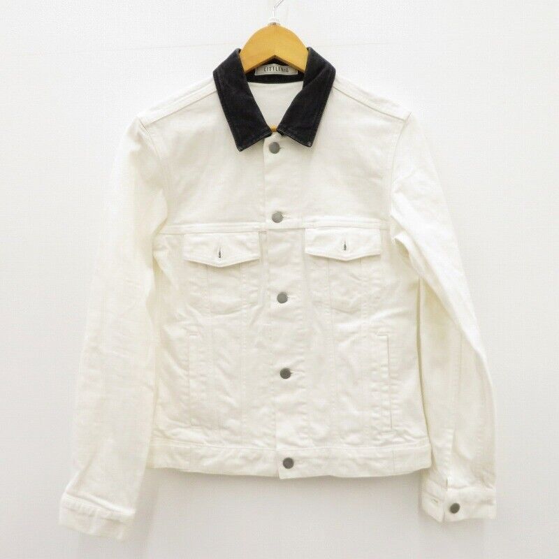 Littlebig Denim Jacket White Size   Domestic F96