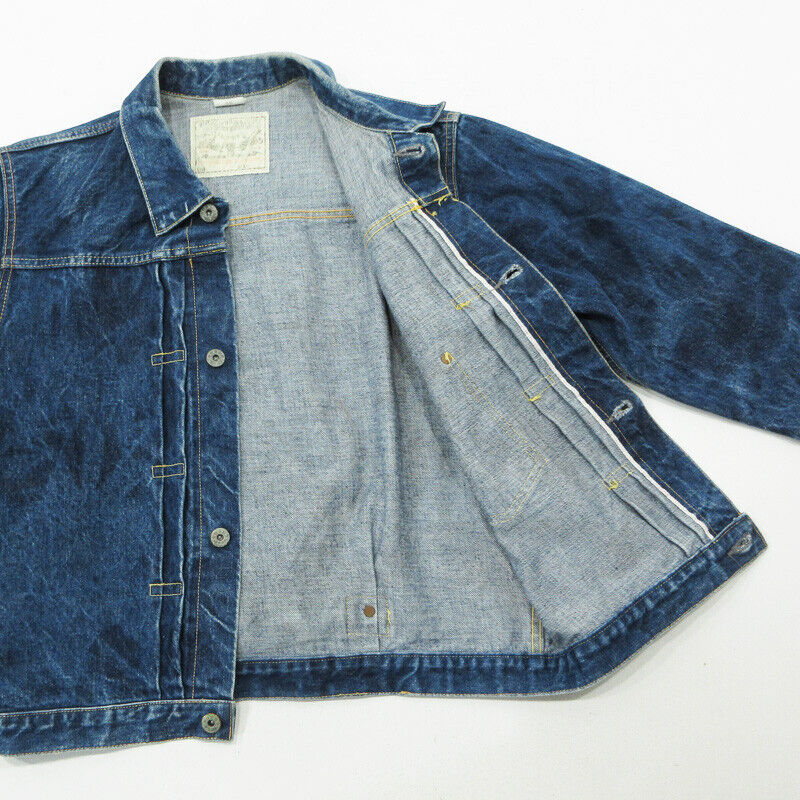 Vintage By Nylon Co Ltd 1Stdenim Jacket Fn001 Blue Size 38