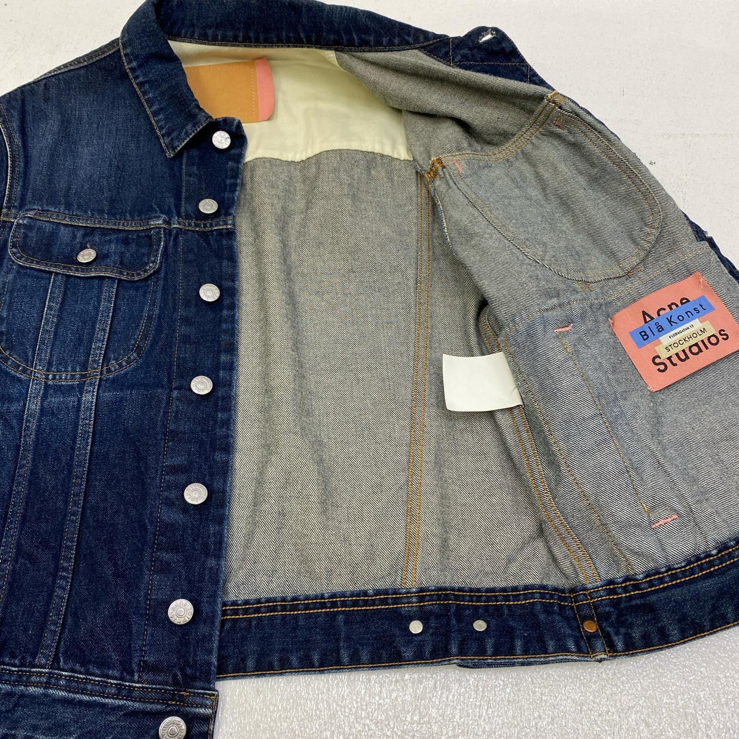 Acne Studios Oversized Denim Jacket Outer Indigo