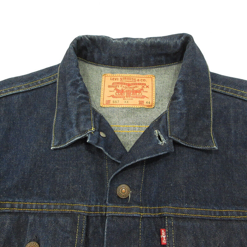 Levi's 557Xx Valencia Denim Jacket Navy Size 44 Mie Main Store