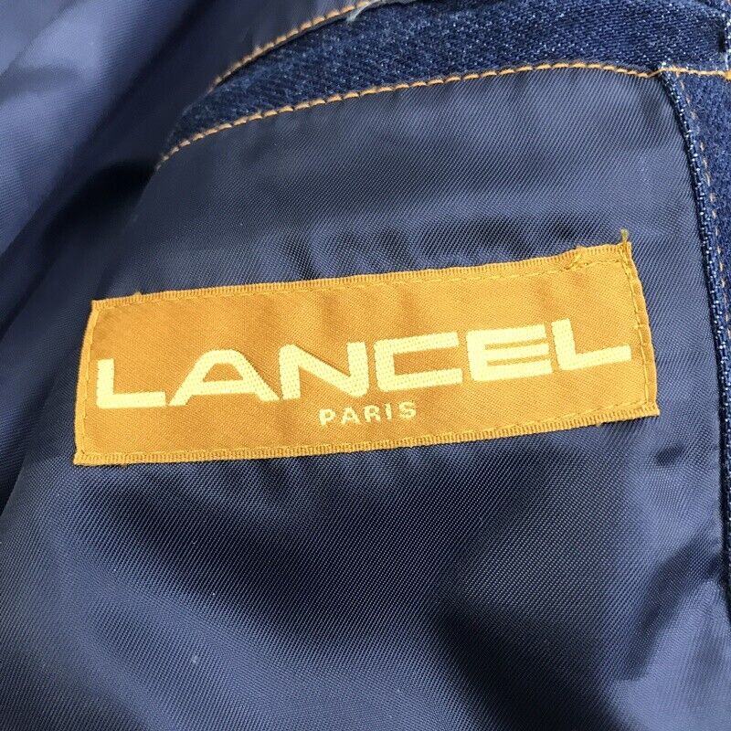 Lancel Denim Jacket Size - Color Indigo   Import F094