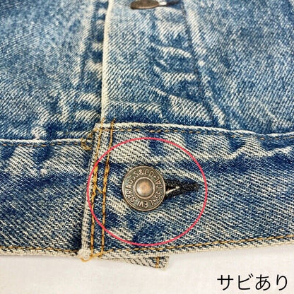 Levi's Usa Made 3Rd Denim Jacket Blue Sizelisted F093