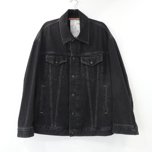 Acne Studios Oversized Unisex Fit Denim Jacket Outw000018 2023A W Domestic