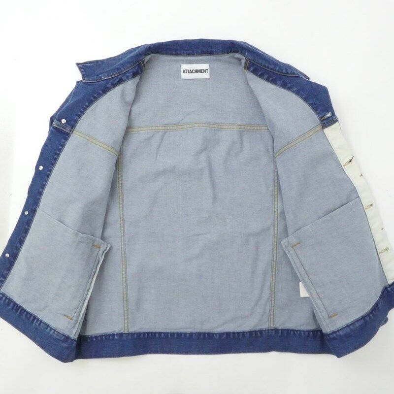 Attachment Supima Co Stretch Denim Jacket Ab31-061