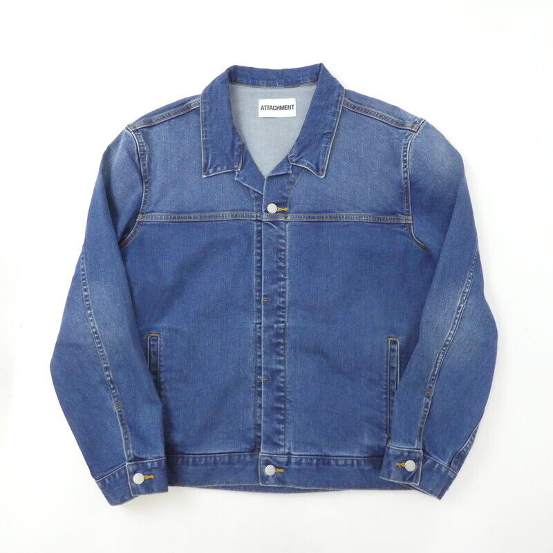 Attachment Supima Co Stretch Denim Jacket Ab31-061