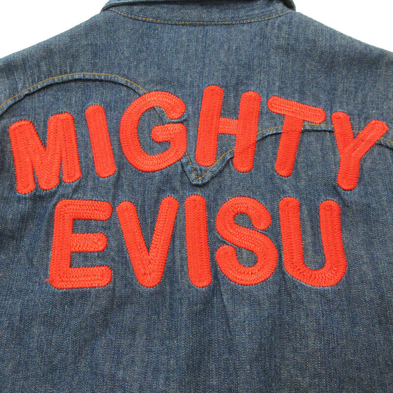 Evisu Denim Jacket Indigo Size 36 Mie Main Store