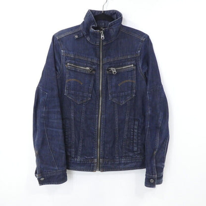 G-Star Raw Arc Zip 3D Slim Jkt Denim Jacket Indigo Size Xs F094