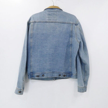 Saturdays Nycyork City Emil Leather Collar Denim Jacket M41817