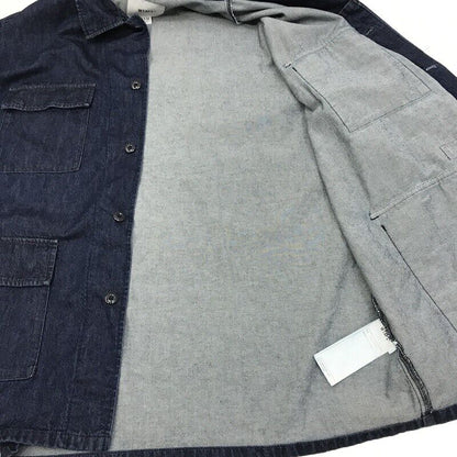 W Taps Denim Jacket Size 4 Color Indigo 231Wvdt-Shm02 Jmod   Ls Cotton.