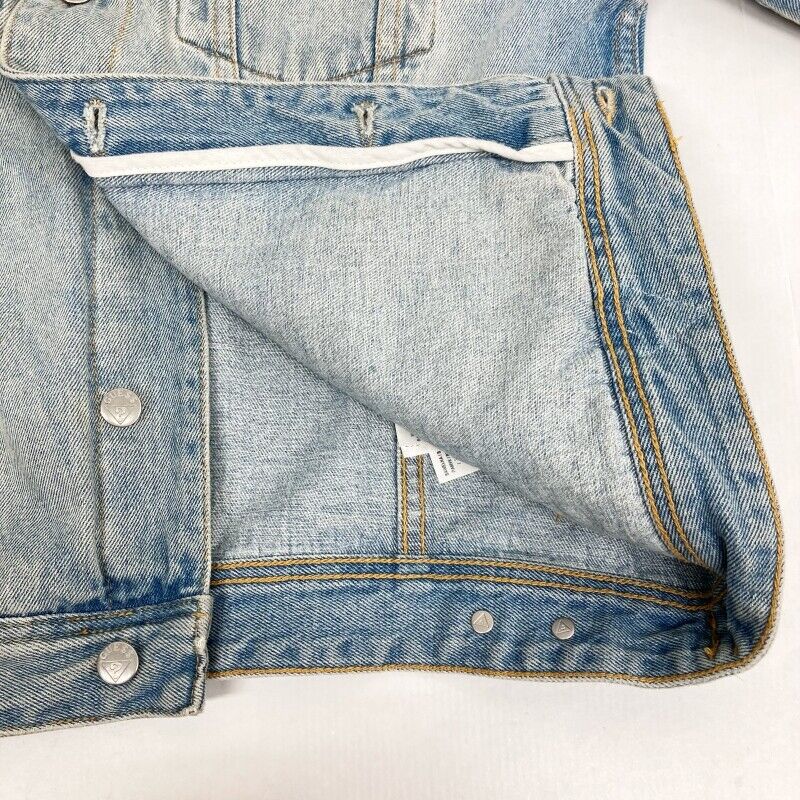 Guess Asap Rocky Denim Jacket Light Blue Size S F094