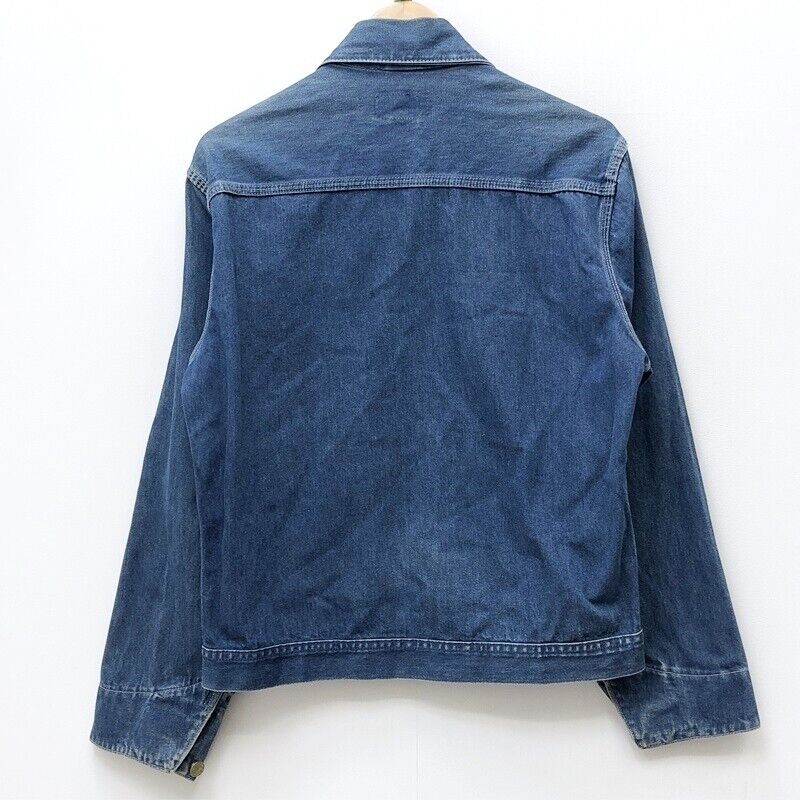 Oshkosh Denim Jacket Size 38R Color Indigo 70-80S Lot 701 Work Jkt