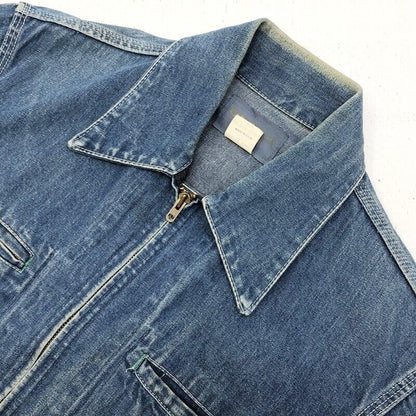 Oshkosh Denim Jacket Size 38R Color Indigo 70-80S Lot 701 Work Jkt