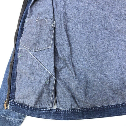 Oshkosh Denim Jacket Size 38R Color Indigo 70-80S Lot 701 Work Jkt