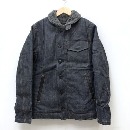 Kojima Jeans Denim Jacket Size M Color Indigo Model N-1   American Casual