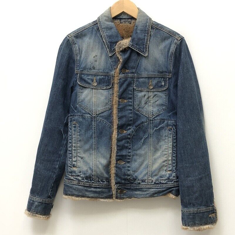 Dolce Gabbana And Denim Jacket Size 44 Color Indigo G9000Z G8015