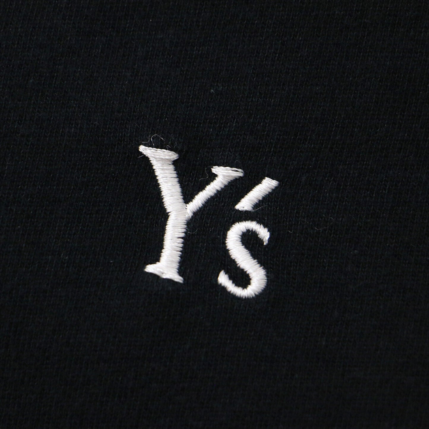 Ys Width T-Shirt Black Size 3 M Newera Long Sleeve Cotton Logo Embroidery Crew N