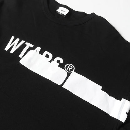 Wtaps Double Taps T-Shirt Size XL Brand Logo Long Sleeve Heavyweight Side Effect