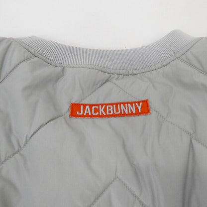 Jack Bunny Silk Taft Needle 262-9121051 Filled Jacket Gray Size 5 F098