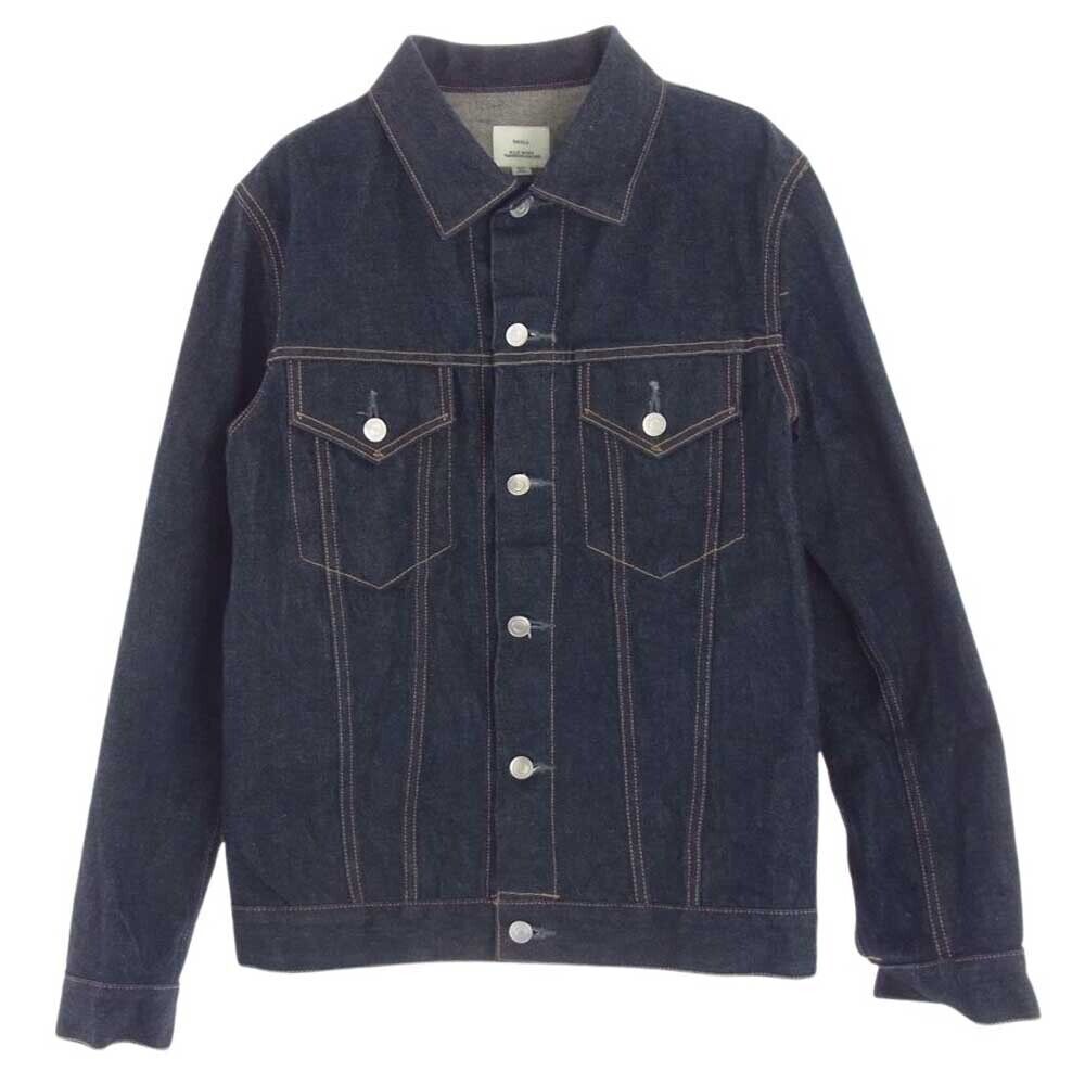 Tomorrowland Denim Jacket 54-08-50-08101 Blue Work 3Rdg Jean