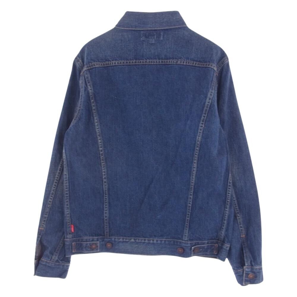 Wtaps Double Taps Denim Jacket 15Ss 151Gwdt-Jkm04 Jk Back Logo Print Indigo Blue