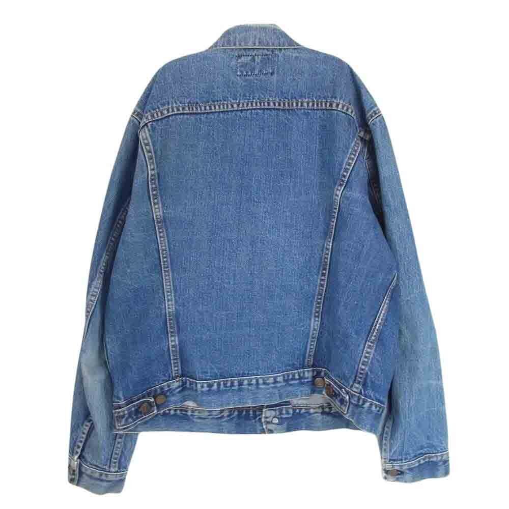 Levi's Vintage Original 70505 Bige Engraved 526 Denim Jacket Indigo Blue Series