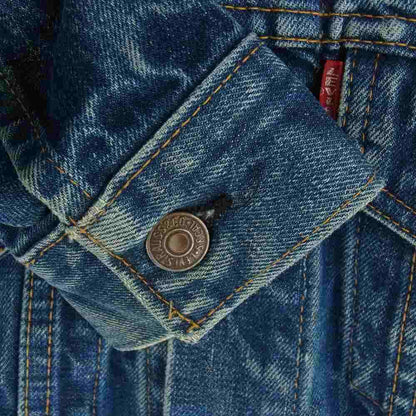 Levi's Vintage Original 60S 50505 Bige Button Back Engraved 521 2Nd Denim Jacket