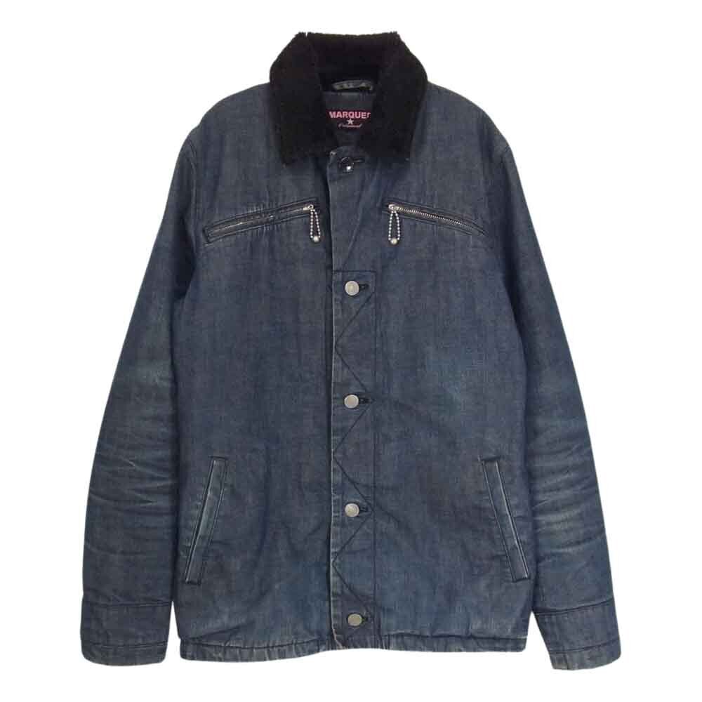 Marquee Mqe-708 Boa Denim Jacket Indigo Blue Xs