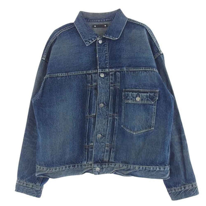 Minedenim 2304-8001-85-032 E Bf-Gjkt Usd 1stg Jean Short Length Denim Jacket 3