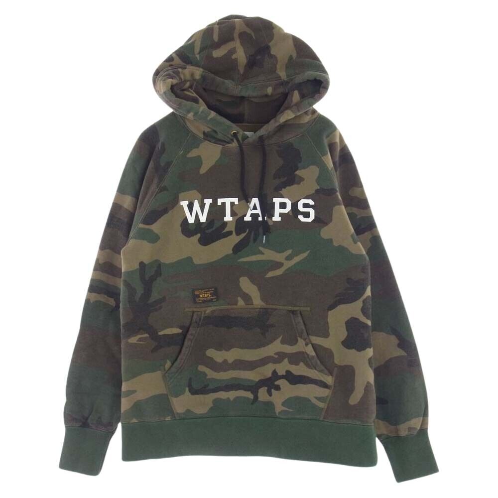 Wtaps Double Taps Parka 15Aw 152Atdt-Csm04S Design Hooded 02 Camo Hoody Pullover