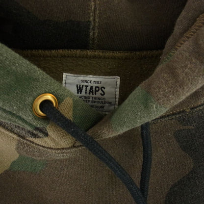 Wtaps Double Taps Parka 15Aw 152Atdt-Csm04S Design Hooded 02 Camo Hoody Pullover