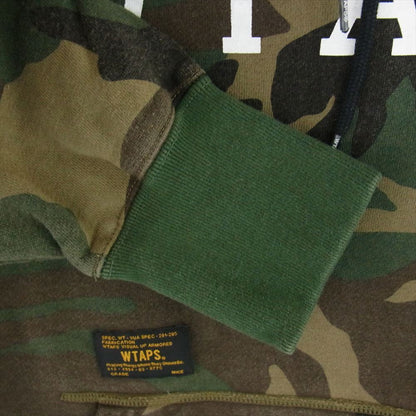 Wtaps Double Taps Parka 15Aw 152Atdt-Csm04S Design Hooded 02 Camo Hoody Pullover