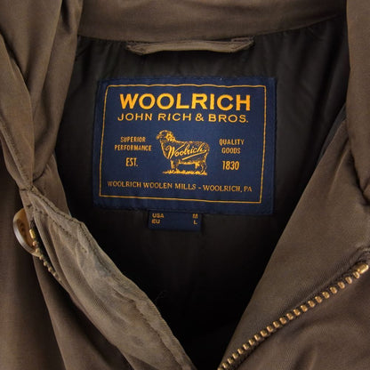 Woolrich Down Jacket 1402066 Arctic Parka Camouflage Pattern With Coyote Fur Hoo