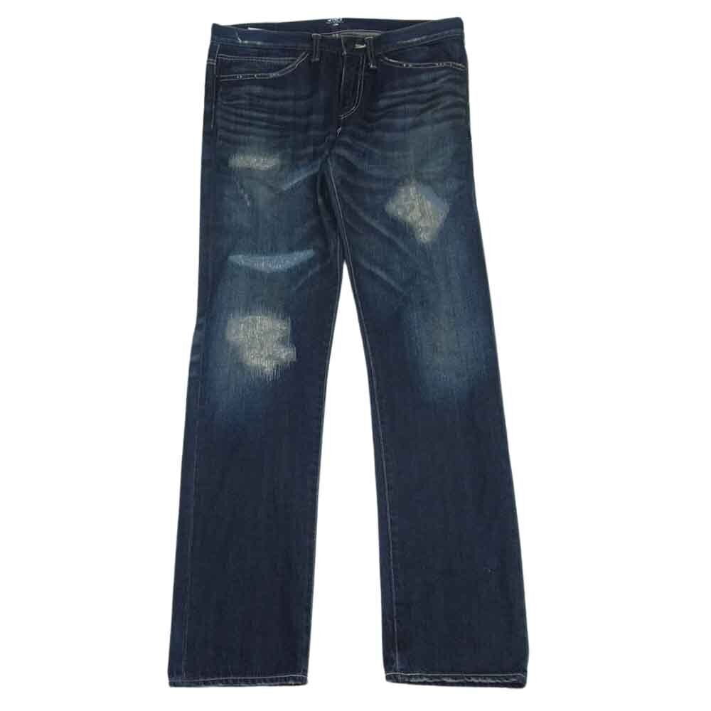 Wtaps Double Taps 111Gwdt-Ptm05 Blues Skinny Trash Blue Straight Pants Denim