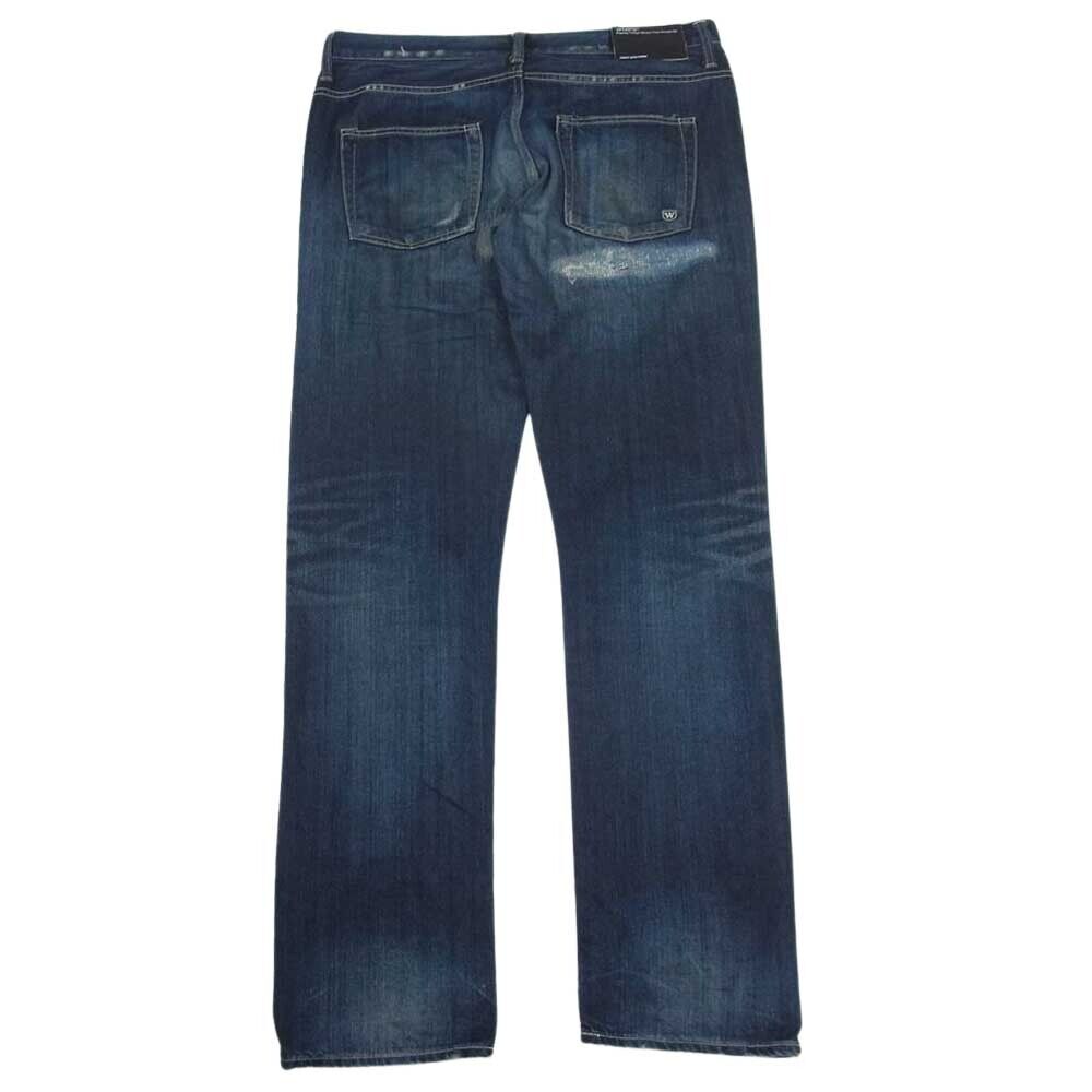 Wtaps Double Taps 111Gwdt-Ptm05 Blues Skinny Trash Blue Straight Pants Denim