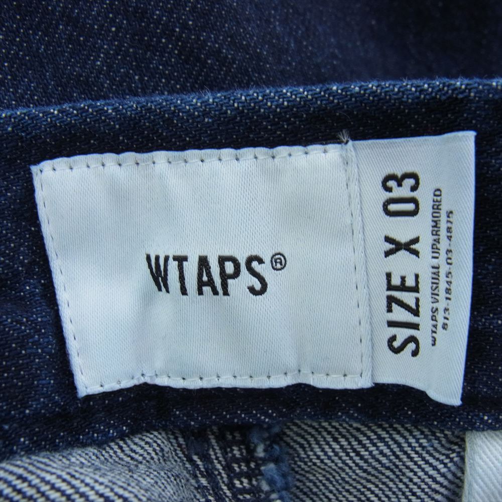 Wtaps Double Taps 23Ss 231Brdt-Ptm11 Trousers Cotton Denim Pants