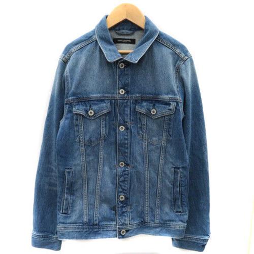 Nano Universe Denim Jacket G Jean Middle Length Plain M Light Blue /Yk24 Men's V