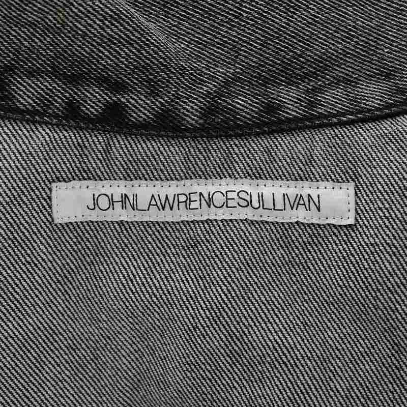 John Lawrence Sullivan Accessory Detachable Zip-Fitting Denim Jacket Jean G