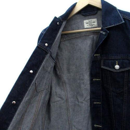 Coen Denim Jacket G Jean Mid Length M Navy /Ho22 Men's Vector 231214