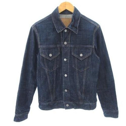 Spellbound No-48-102A Denim Jacket G Jean Distressed Cotton Indigo Blue 2 M Men'