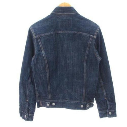 Spellbound No-48-102A Denim Jacket G Jean Distressed Cotton Indigo Blue 2 M Men'