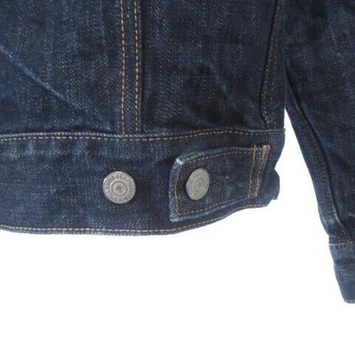 Spellbound No-48-102A Denim Jacket G Jean Distressed Cotton Indigo Blue 2 M Men'