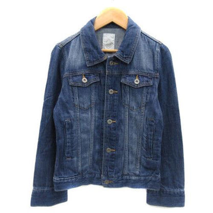 Urban Research Denim Jacket G Jean Mid Length Plain 38 Indigo /Yk35 Men's Vector