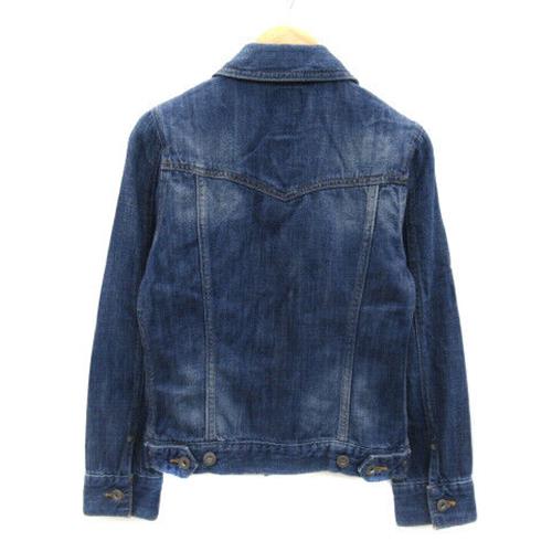 Urban Research Denim Jacket G Jean Mid Length Plain 38 Indigo /Yk35 Men's Vector