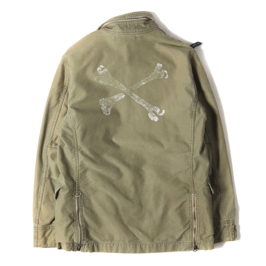 Wtaps Double Taps Jacket Size M 11Aw Crossbone Lining Tiger Pattern M65 Field M-