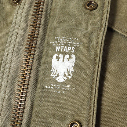 Wtaps Double Taps Jacket Size M 11Aw Crossbone Lining Tiger Pattern M65 Field M-