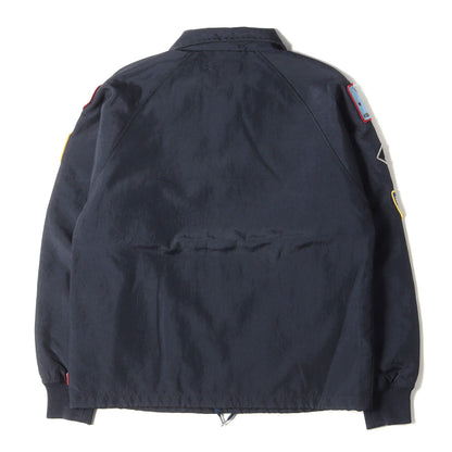 Wtaps Double Taps Jacket Size S With Patch Souvenir Coach Jk 17Ss Navy