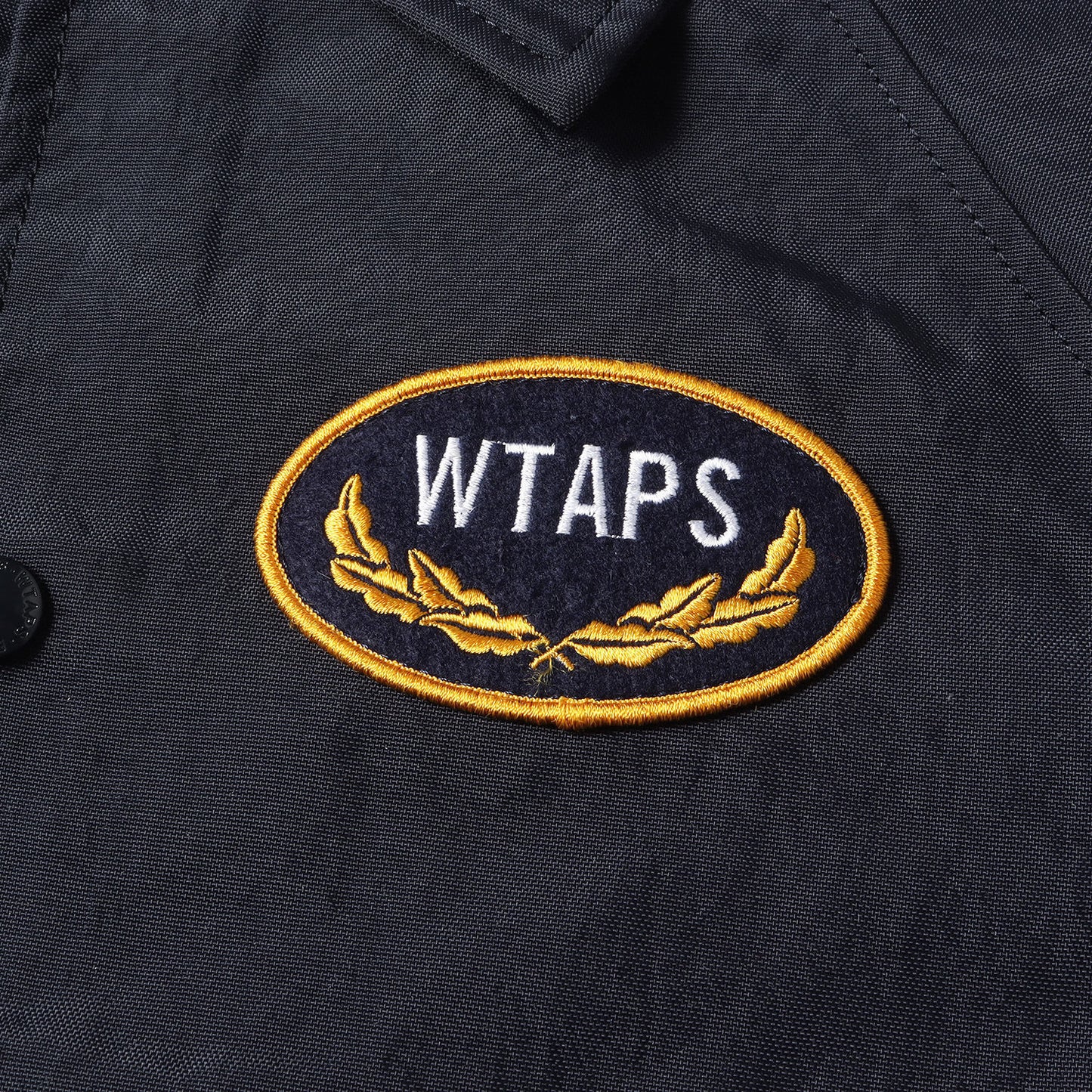 Wtaps Double Taps Jacket Size S With Patch Souvenir Coach Jk 17Ss Navy