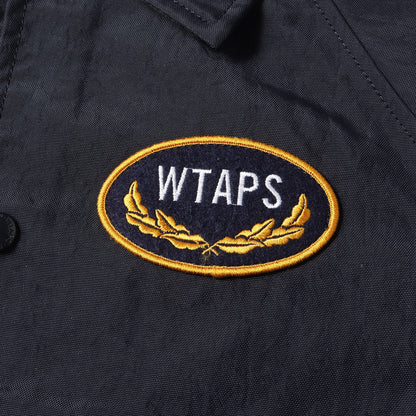 Wtaps Double Taps Jacket Size S With Patch Souvenir Coach Jk 17Ss Navy