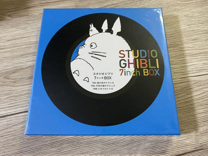 7 Single Record Lp Studio Ghibli 7Inch Box X5 Original Adapter Limited Edition H